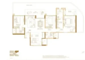 Century Kindle 2.5 BHK Apartment Floor Plan by Century Group located at Attur, Yelahanka New Town, Bangalore Karnataka